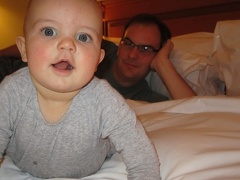 In the Hotel with Daddy